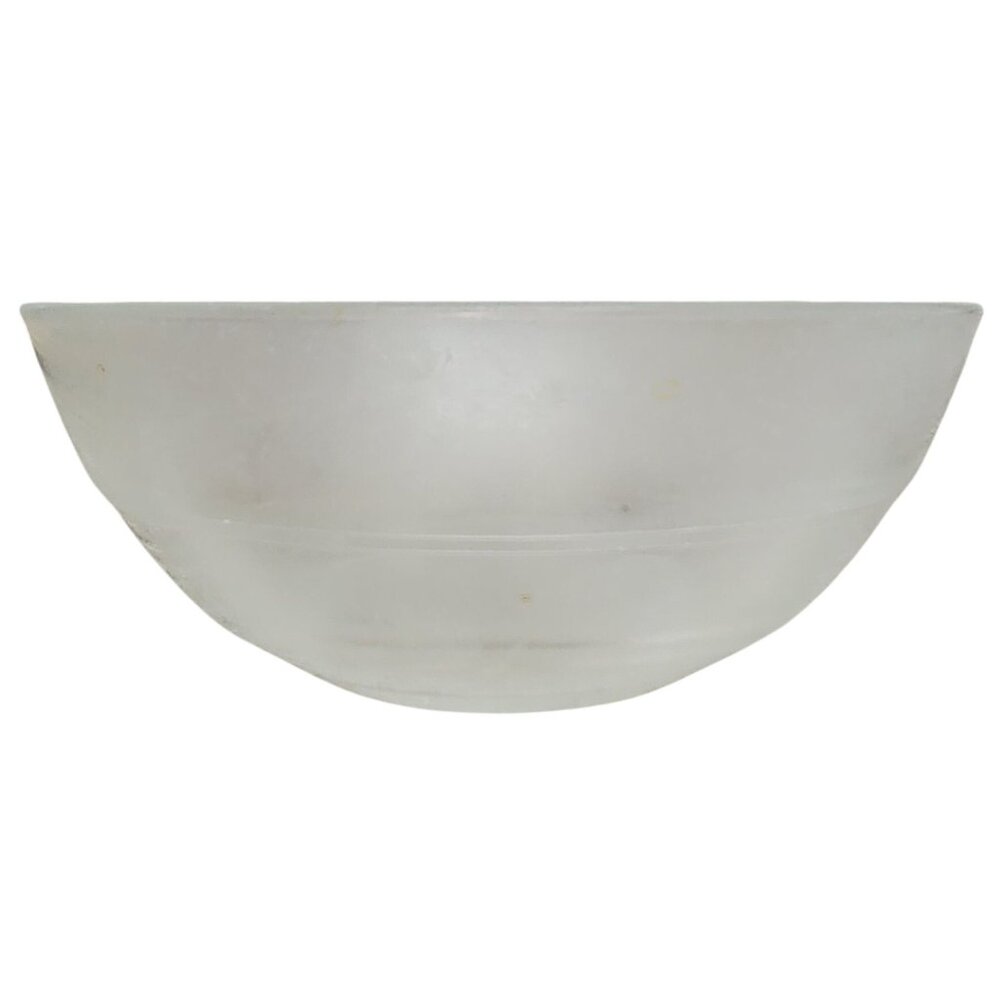 Vintage Vetravir Clear Glass Bowl Made in Italy 3D Detail Needs TLC Restored